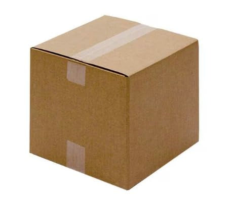 25 Pack 10 x 10 x 10 Corrugated Cardboard Boxes For Packing, Shipping, or Moving