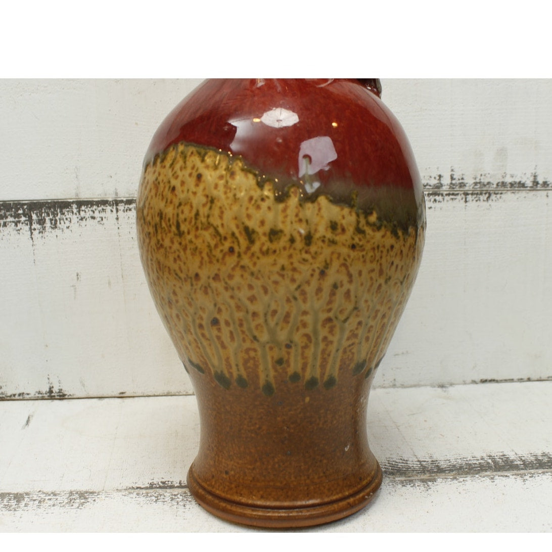 Seagrove Pottery Handmade and Glazed Vase Pitcher Signed