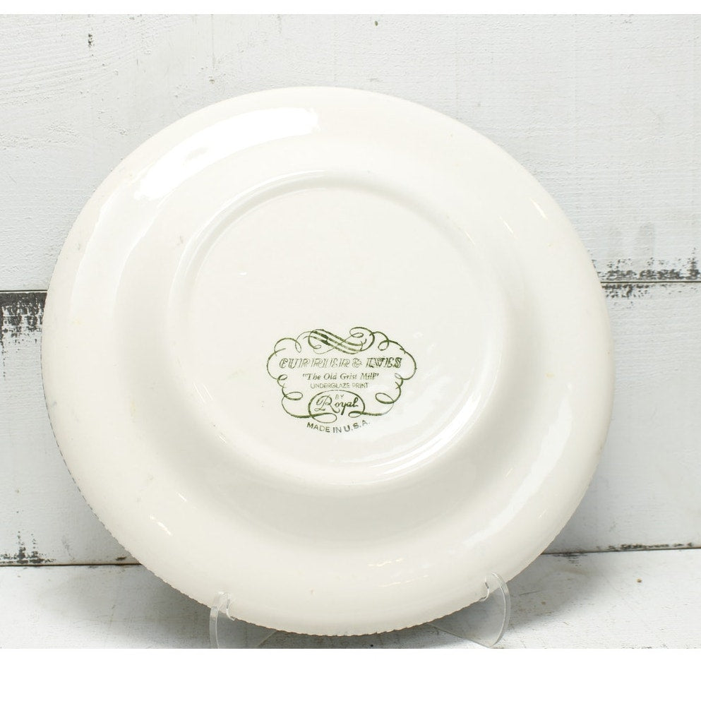 Currier and Ives 6 Piece Place Setting