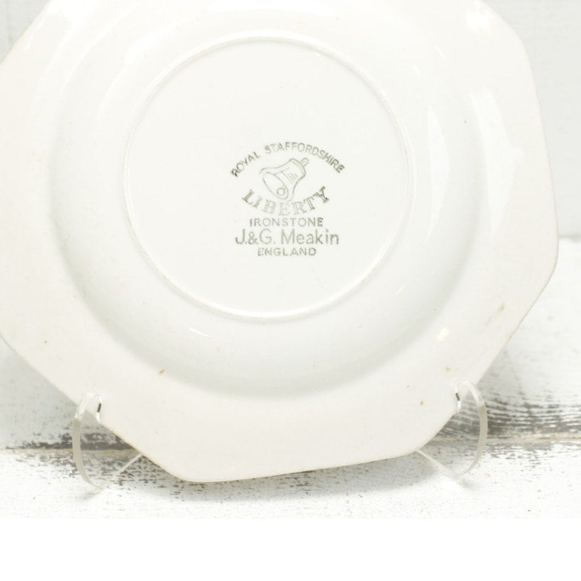 J & G Meakin IRONSTONE Saucer 7"