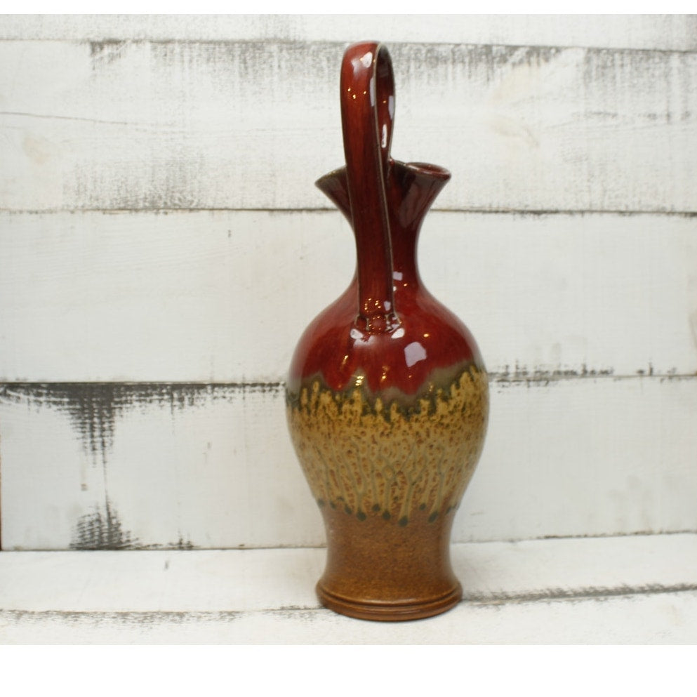 Seagrove Pottery Handmade and Glazed Vase Pitcher Signed