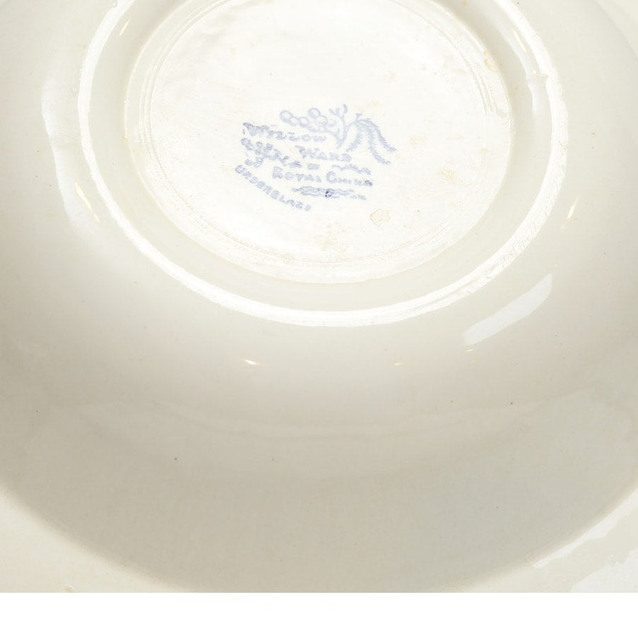Vintage Blue Willow Ware Serving Bowl 10"