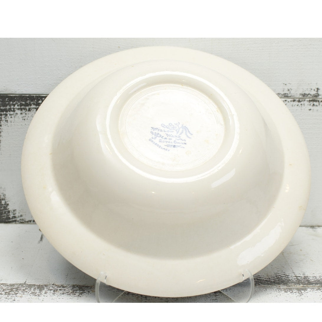 Vintage Blue Willow Ware Serving Bowl 10"