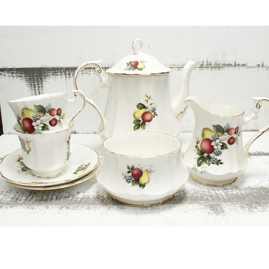 Vintage Rosina Tea Set 7 Pieces