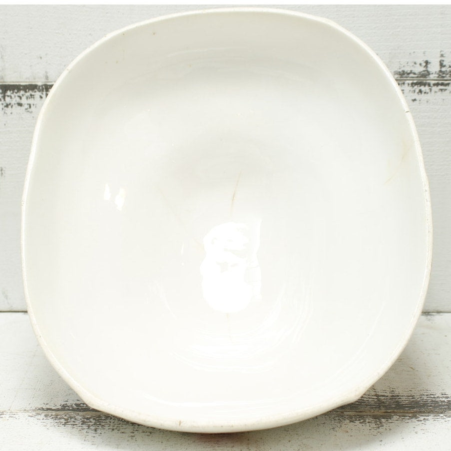 Antique English Dinnerware Serving Bowl with Lid