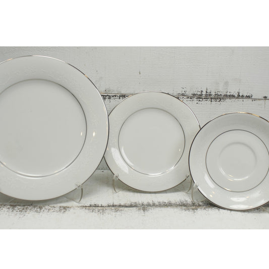 Noritake Whitehall Saucers Set of 3