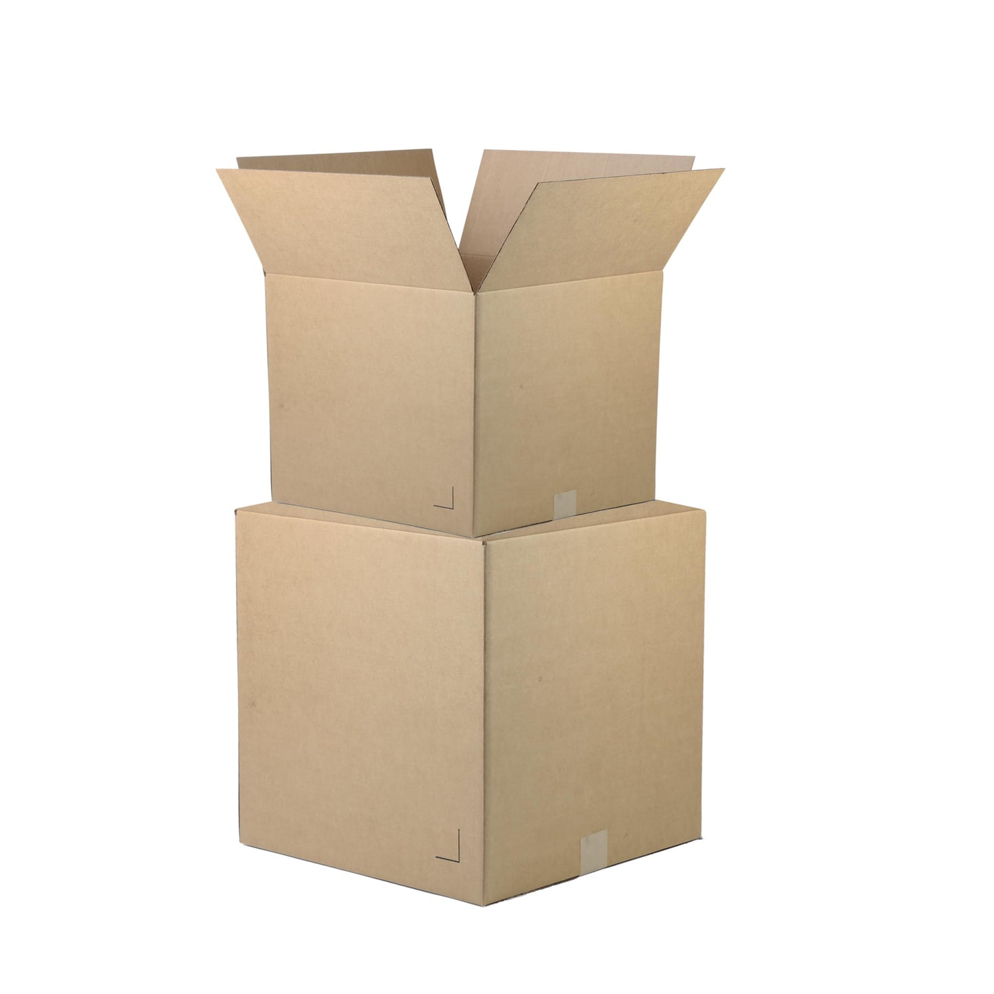 The Boxery 14"x12"x10" Brown/Kraft Corrugated Cardboard Shipping Boxes 25-Pack | Mailing, Packing, Moving & Storage for Business/Home – Durable - Eco-Friendly, Recyclable - Made in the USA