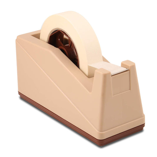 Lichamp Desktop Tape Dispenser Holder with Large 3 inch Core for Masking Tape, Heat Transfer Tape Sublimation, Painters Tape, Freezer Tape and Kitchen Tape