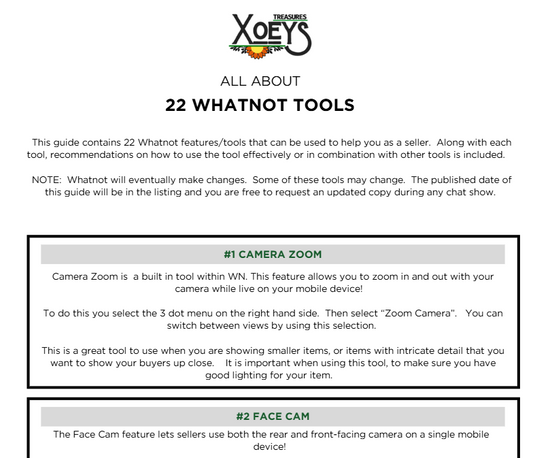 All About 22 What Not Tools Free!