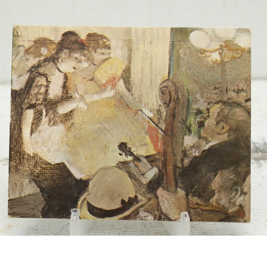 Edgar Degas "Cabaret" Print on Board